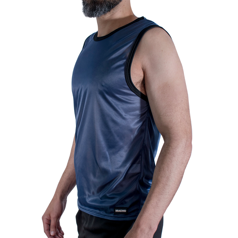 MACHO - CAMISETA AZUL MARINHO TAMANHO S/M
