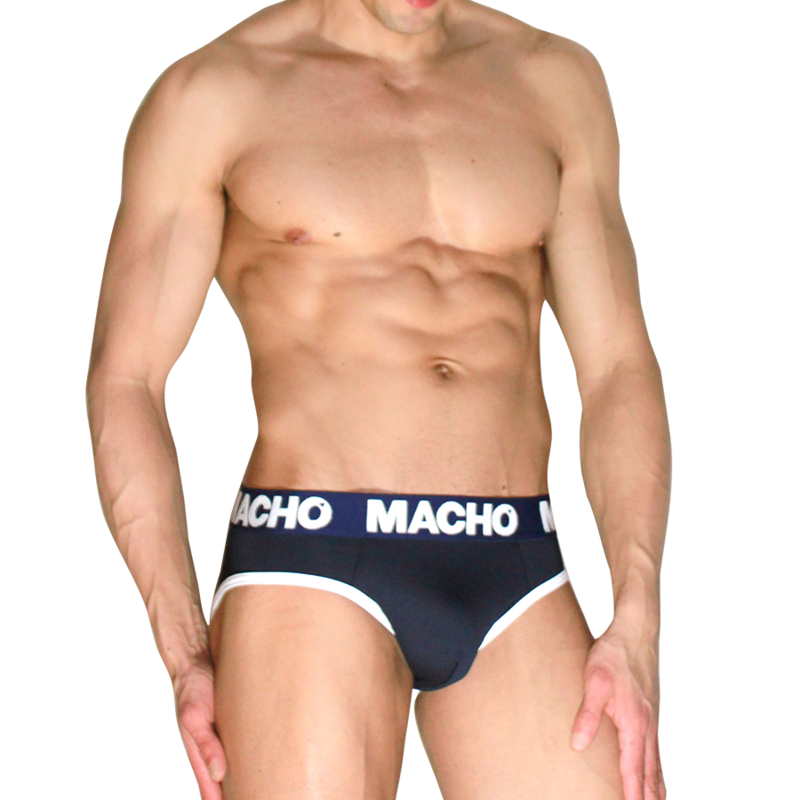 MACHO - MCH008 AZUL MARINHO CLÁSSICO SLIP S