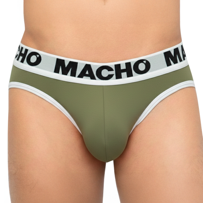 MACHO - MCH013 MILITAR VERDE SLIP M