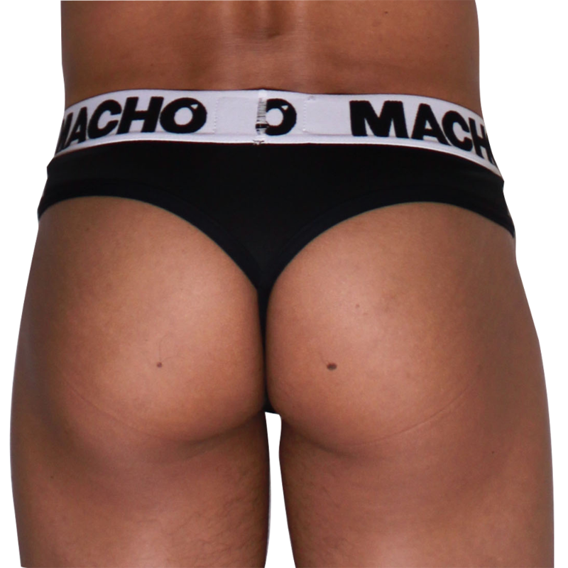 MACHO - MTG002 PRETO/CALÇA TONGA PRETA M