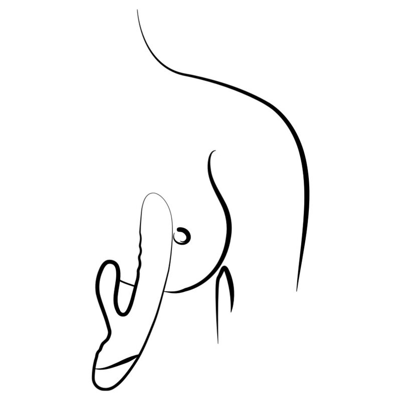 ROMP - JAZZ VIBRADOR COELHO RECARREGÁVEL VERMELHO