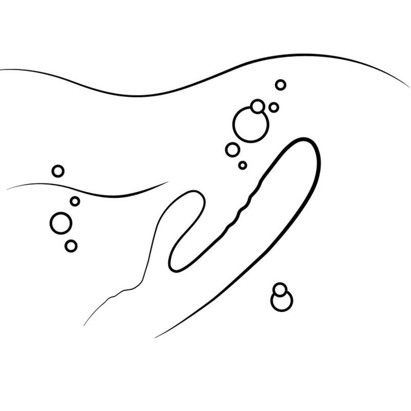 ROMP - JAZZ VIBRADOR COELHO RECARREGÁVEL VERMELHO