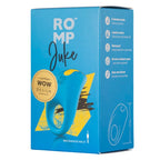 ROMP - JUKE ANEL PENIANO DE SILICONE COM VIBRADOR PARA ESTIMULAÇÃO CLITÓRICA