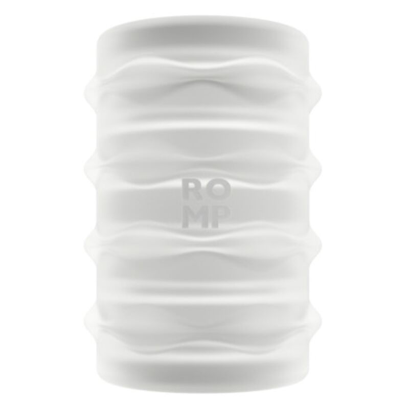 ROMP - MOSH MASTURBADOR MASCULINO TRANSPARENTE COM BAINHA REVERSÍVEL DE 6 CM