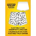 DIABLO PICANTE - CUECA PARA PÊNIS TAMANHO GRANDE