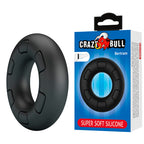 CRAZY BULL - ANEL PENIANO DE SILICONE SUPER MACIO BERTRAM PRETO