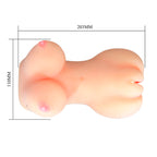 CRAZY BULL - METTE CARNE MASTURBADORA COM BUNDA E VAGINA REALISTAS
