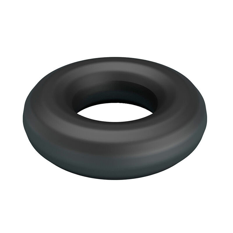 CRAZY BULL - ANEL PENIANO DE SILICONE SUPER MACIO URBANO PRETO