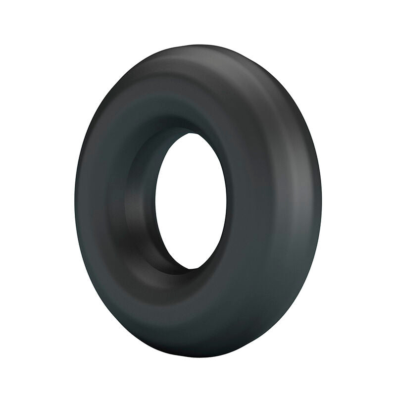 CRAZY BULL - ANEL PENIANO DE SILICONE SUPER MACIO URBANO PRETO