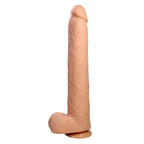 PRETTY LOVE - DANY DILDO FLEXÍVEL REALISTA COM VENTOSA 36 CM -Ø- 5,6 CM