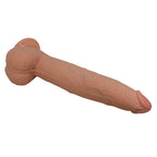 PRETTY LOVE - FABIAN DILDO FLEXÍVEL COM VENTOSA EM FORMATO DE CARNE