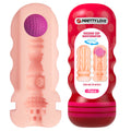 PRETTY LOVE - MASTURBADOR VAGINAL FLORA COM VENTOSA E TEXTURAS INTERNAS