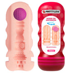 PRETTY LOVE - MASTURBADOR VAGINAL FLORA COM VENTOSA E TEXTURAS INTERNAS