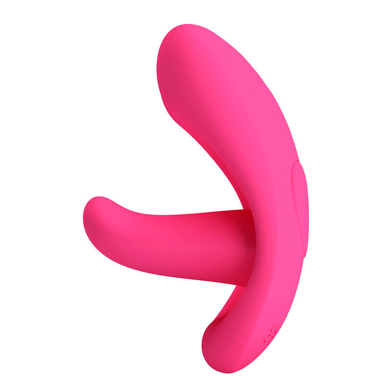 PRETTY LOVE - MASSAGEADOR HAZELYNN COM 12 FUNÇÕES E CONTROLE POR APLICATIVO (ROSA)