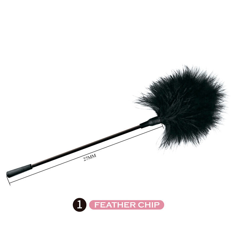 PRETTY LOVE - KIT BDSM DE 8 PEÇAS PRETO