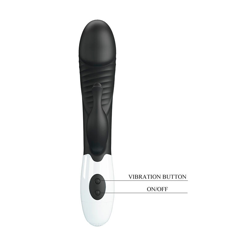 PRETTY LOVE - RASMUSSEN VIBRADOR COELHO COM 30 FUNÇÕES PRETO