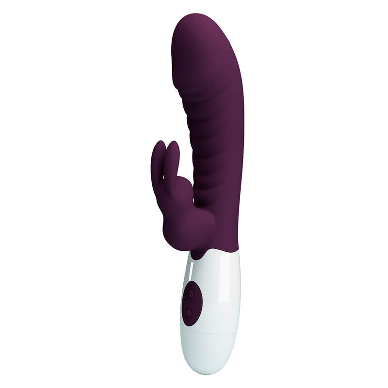 PRETTY LOVE - VIBRADOR COELHO NAUGHTY BUNNY COM 30 FUNÇÕES - ROXO
