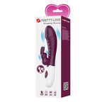 PRETTY LOVE - VIBRADOR COELHO NAUGHTY BUNNY COM 30 FUNÇÕES - ROXO
