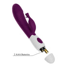 PRETTY LOVE - ROGUE MUSE VIBRADOR COELHO COM 30 FUNÇÕES ROXO