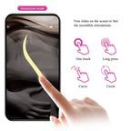 PRETTY LOVE - VIBRADOR DE OVO COM ACIONAMENTO POR APLICATIVO KLAY ROXO
