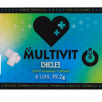 WUG Multivit - A goma de mascar funcional que fortalece suas defesas todos os dias. Cartela com 8 unidades.