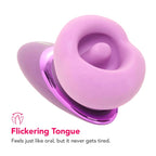 FANTASY FOR HER - VIBRADOR SUGIDOR DE PRAZER ROXO