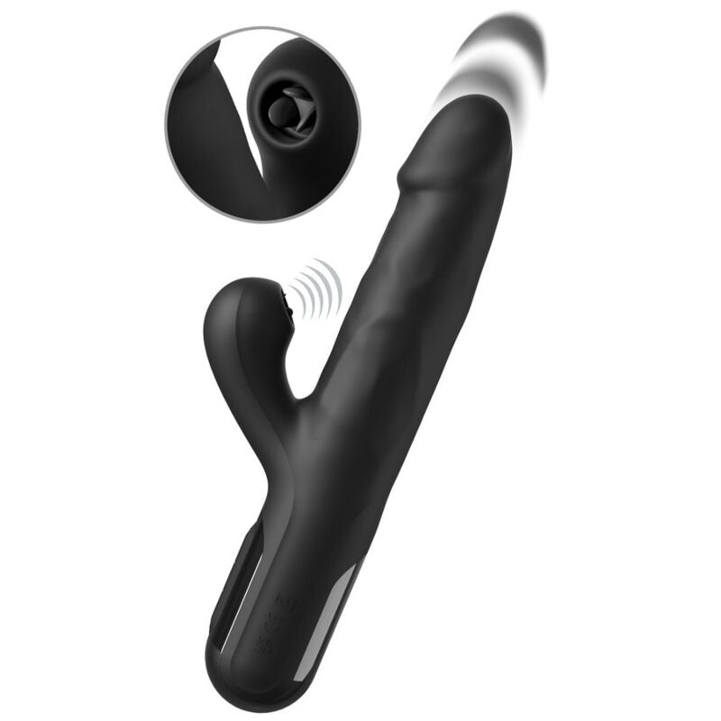 FETISH FANTASY SERIES - VIBRADOR COELHO DE SILICONE SONIX PRETO