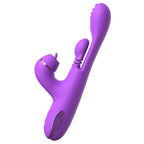 FANTASY FOR HER - VIBRADOR COELHO INTIMOTION PULSE PRO VIBE ROXO