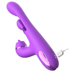 FANTASY FOR HER - VIBRADOR COELHO INTIMOTION PULSE PRO VIBE ROXO