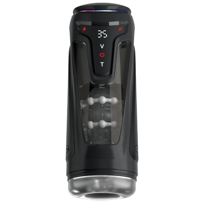 PDX ELITE - MOTO-BATOR PRO MASTURBADOR AUTOMÁTICO COM VIBRAÇÃO E AQUECIMENTO 26,5 CM