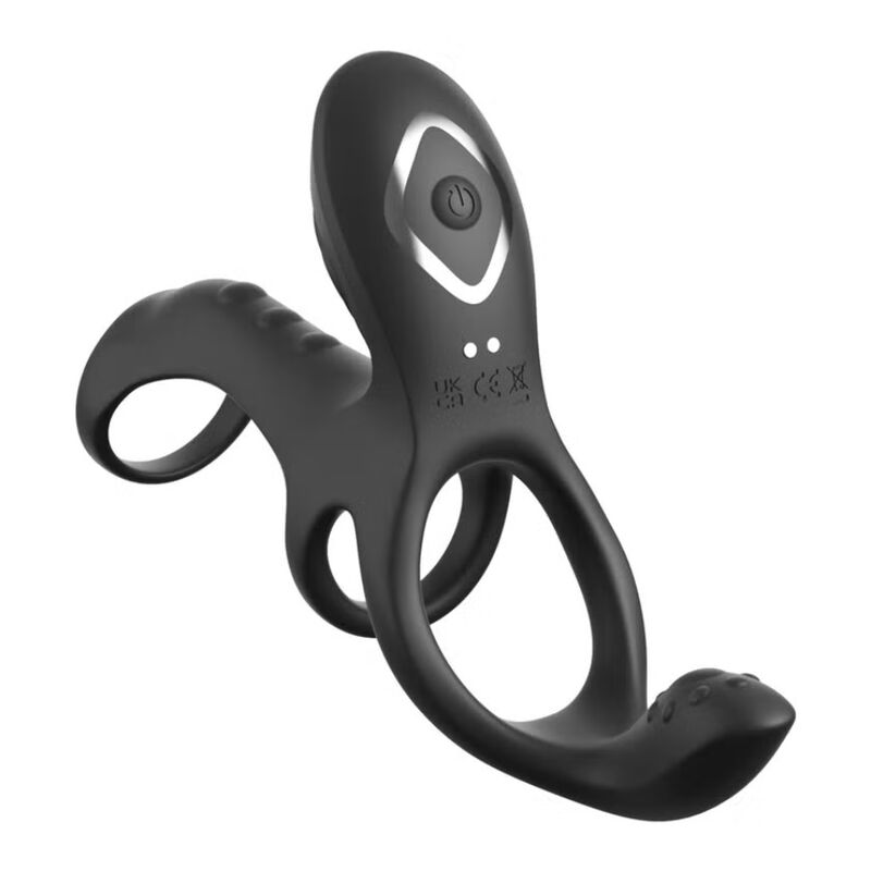 FANTASY C-RINGZ - ULTIMATE COUPLES CAGE MAX ANEL PENIANO VIBRATÓRIO 19,5 CM