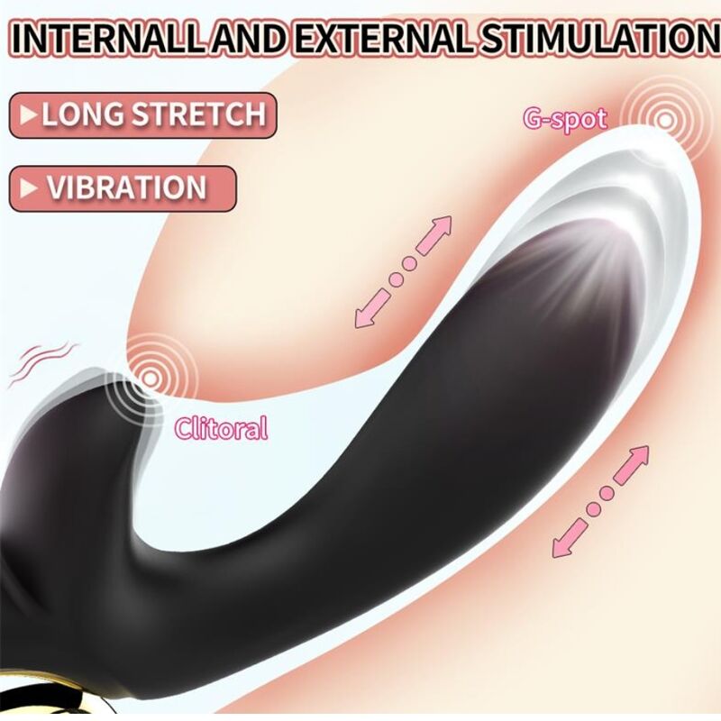 NALONE - LULU VIBRADOR MAGIC STICK COELHO ROSA
