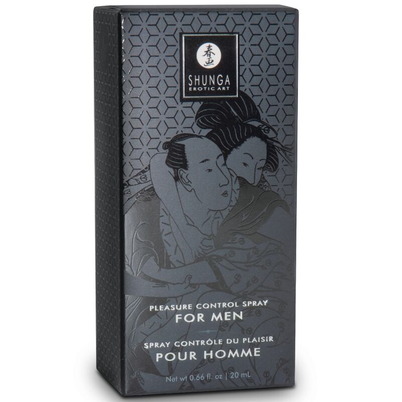 SHUNGA - SPRAY CONTROLADOR DE PRAZER PARA HOMENS 20 ML