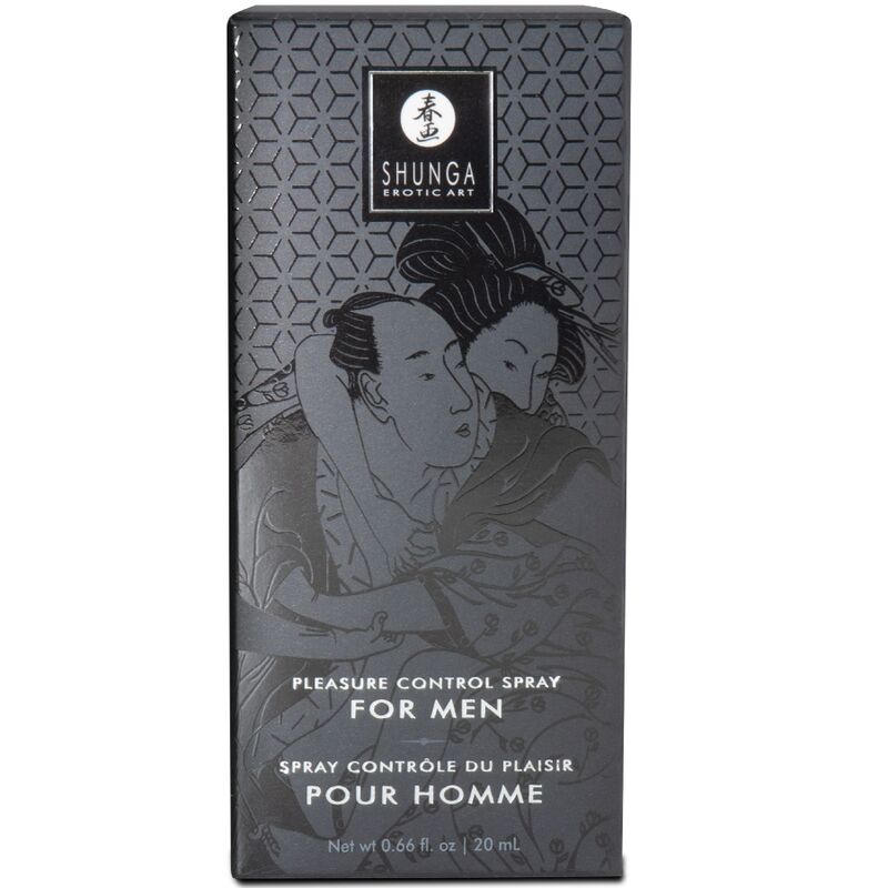 SHUNGA - SPRAY CONTROLADOR DE PRAZER PARA HOMENS 20 ML