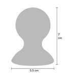 SHE.E.O - VENTOSAS DE SILICONE PARA MAMILOS L