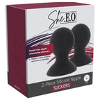 SHE.E.O - VENTOSAS DE SILICONE PARA MAMILOS L