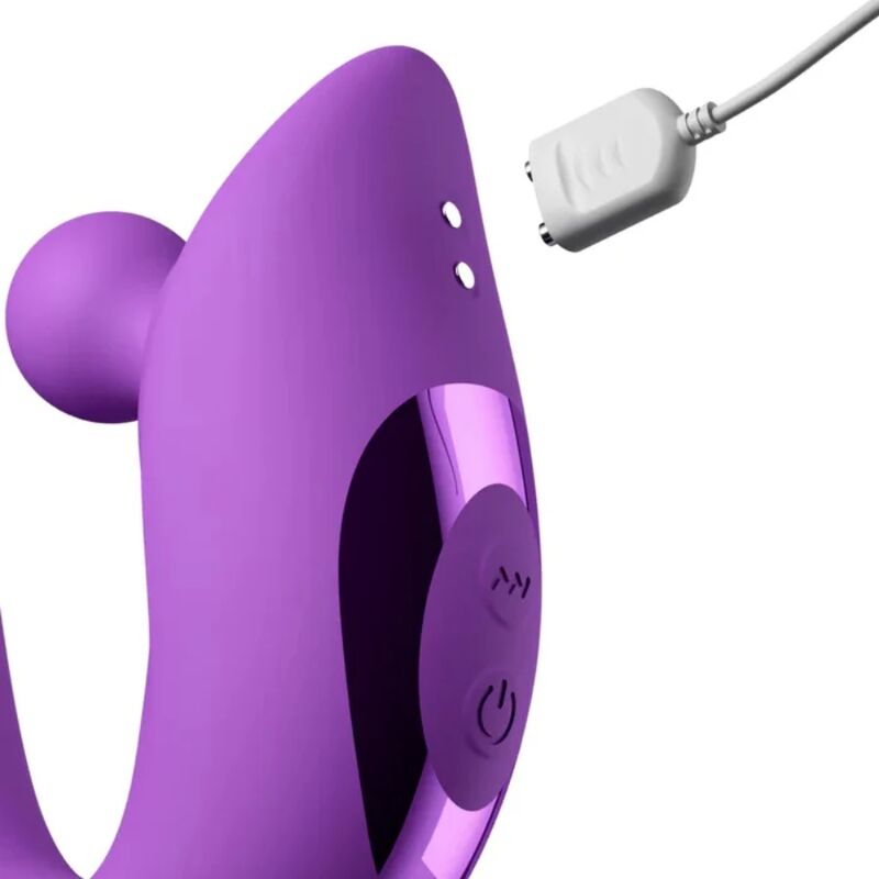 FANTASY FOR HER - HARMONI PRO VIBRADOR COELHO ROXO PARA PONTO G E CLITÓRIS