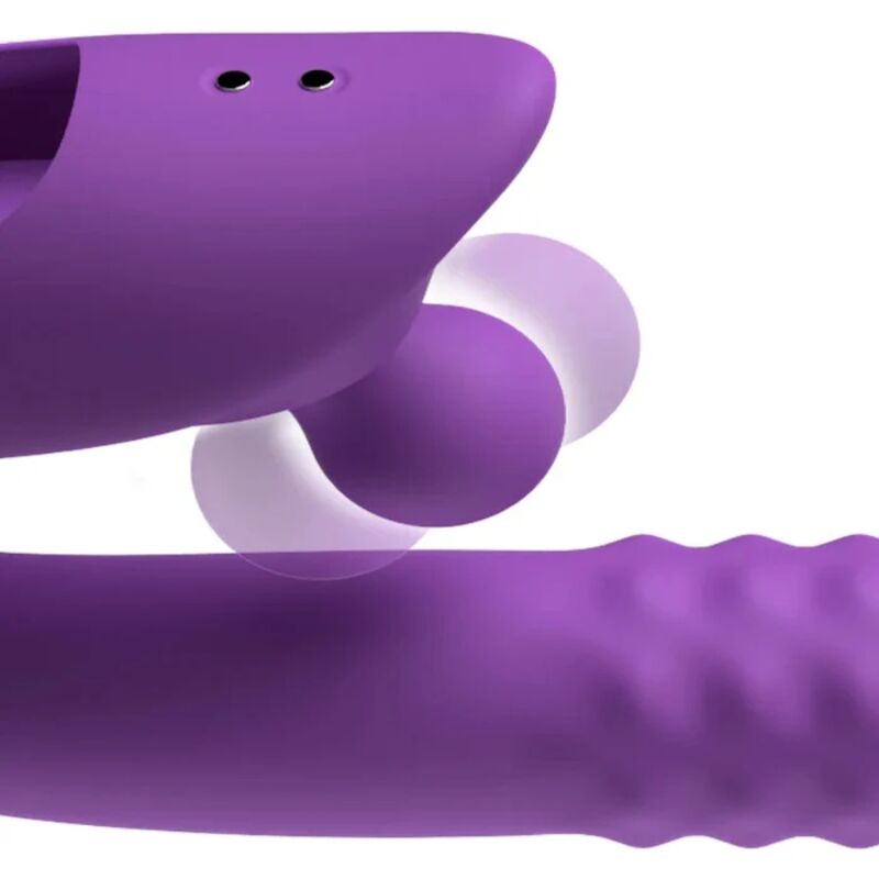 FANTASY FOR HER - HARMONI PRO VIBRADOR COELHO ROXO PARA PONTO G E CLITÓRIS