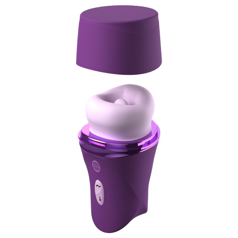 FANTASY FOR HER - LUSH KISS PLUSH PURPLE SUCTION & LICKING CLITORIAL TIMULATOR