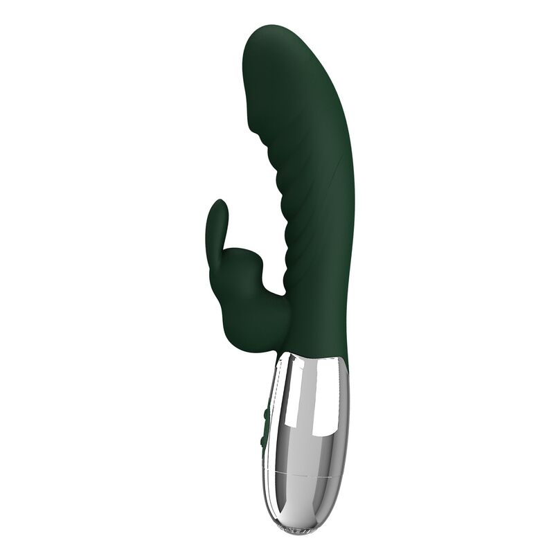 PRETTY LOVE - VIBRADOR COELHINHO NAUGHTY 30 FUNÇÕES RECARREGÁVEL VIA USB VERDE
