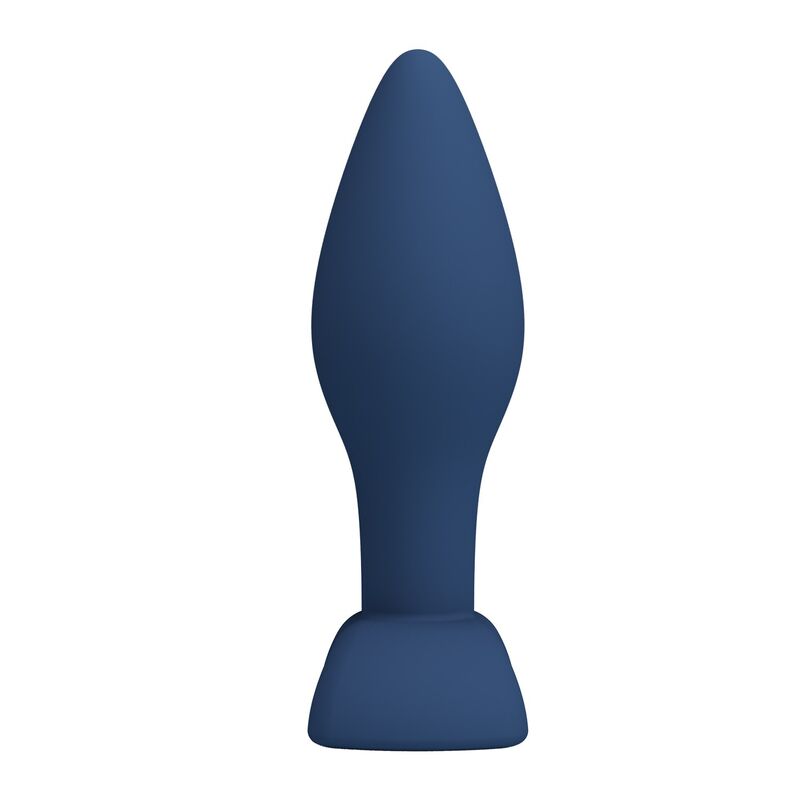 MR PLAY - PLUG ANAL DE SILICONE CÔNICO AZUL M