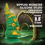 POWER MONSTERS - ABYSSAL COLOSSUS BICOLOR FANTASY SILICONE DILDO 22,5 CM Ø 6 CM