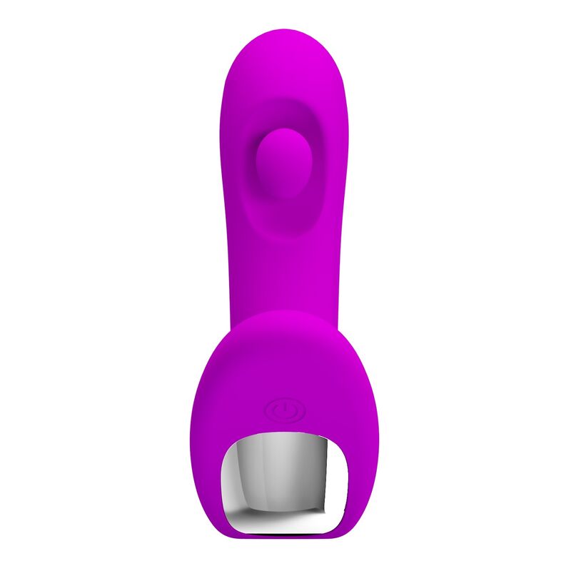 PRETTY LOVE - MASSAGEADOR DE PRÓSTATA RECARREGÁVEL BAUER COM 12 MODOS - ROXO