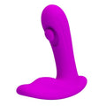 PRETTY LOVE - MASSAGEADOR DE PRÓSTATA RECARREGÁVEL BAUER COM 12 MODOS - ROXO