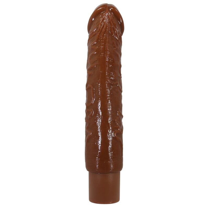 PRETTY LOVE - VIBRADOR REALISTA DUKE 23,5 CM Ø 4,8 CM MARROM