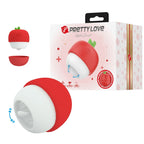 PRETTY LOVE - ESTIMULADOR CLITORIANO RECARREGÁVEL COM EFEITO DE LÍNGUA VERMELHO