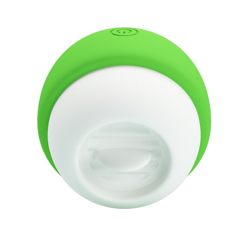 PRETTY LOVE - ESTIMULADOR CLITORIANO RECARREGÁVEL COM EFEITO DE LÍNGUA VERDE