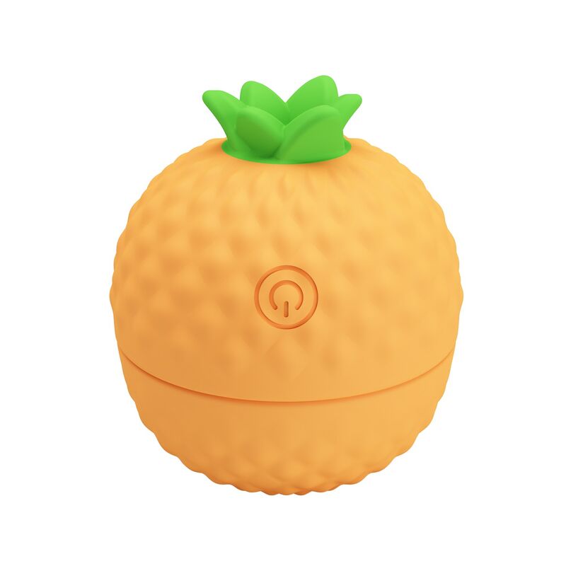 PRETTY LOVE - ESTIMULADOR CLITORIANO RECARREGÁVEL COM SUCÇÃO E IMPULSÃO, LARANJA