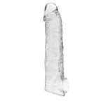 PRETTY LOVE - CAPA EXTENSORA DE PÊNIS AJUSTÁVEL 26 CM Ø 4 CM TRANSPARENTE