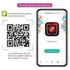 PRETTY LOVE - OVO VIBRATÓRIO COM CONTROLE POR APP PULSEN, 12 FUNÇÕES, RECARREGÁVEL VIA USB, ROSA